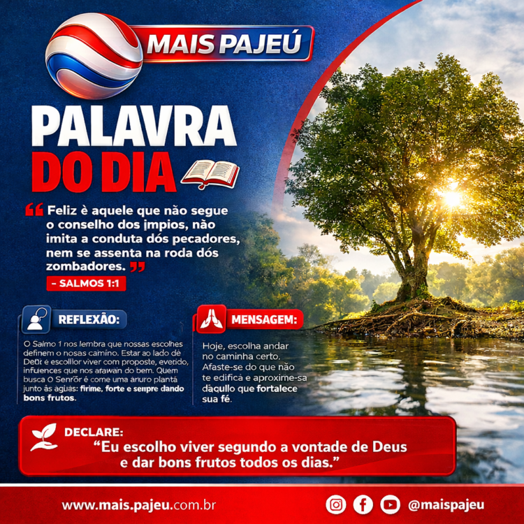 Palavra do Dia: Salmo 1