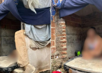 Homem é preso por manter namorada de 16 anos vivendo em casinha de cachorro