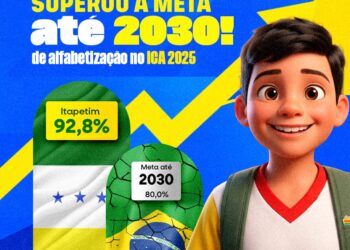 Com 92,8%, Itapetim supera meta nacional de alfabetização prevista para 2030