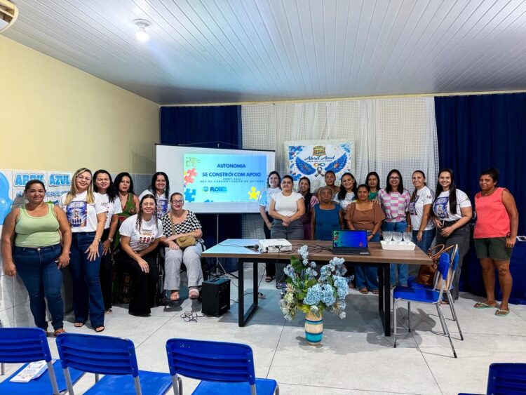 Abril Azul: Governo Municipal promove encontro de acolhimento e fortalecimento para mães atípicas em Flores