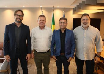 Sandrinho tem reunião de trabalho com Presidente da FIEPE