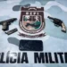 Dois homens são presos com armas de fogo durante operação do BEPI em Carnaíba