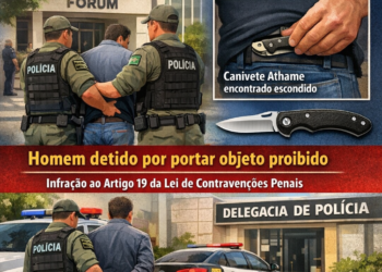 Homem é detido ao tentar entrar armado no fórum de Afogados da Ingazeira