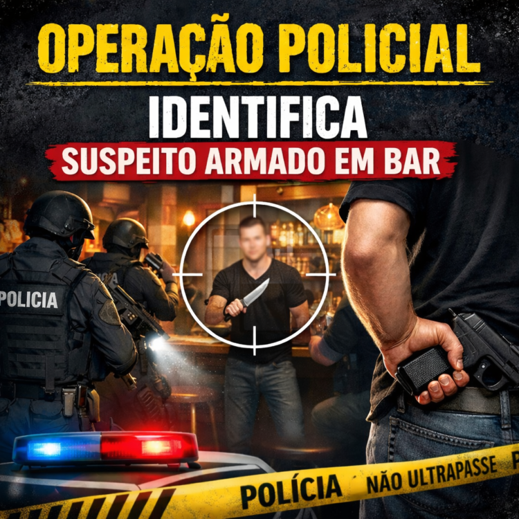 Operação Policial identifica suspeito armado em bar na cidade de Afogados
