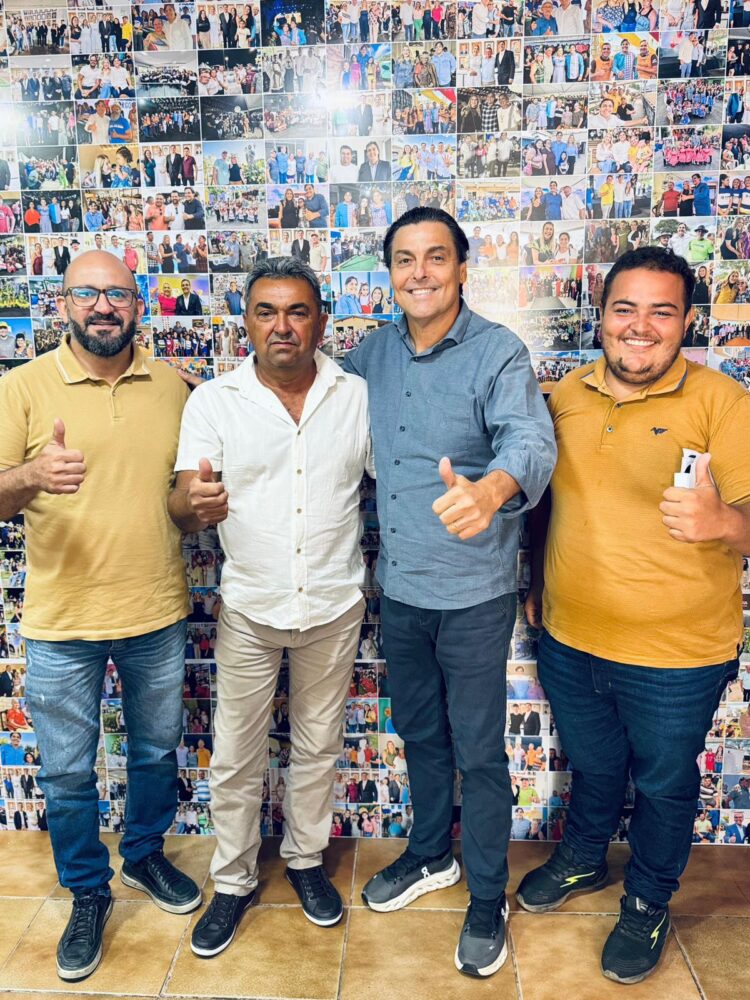 Marconi Santana fortalece alianças com o apoio de Aluízio do Posto em Carnaíba