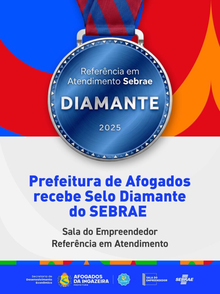 Prefeitura de Afogados conquista Selo Diamante do Sebrae