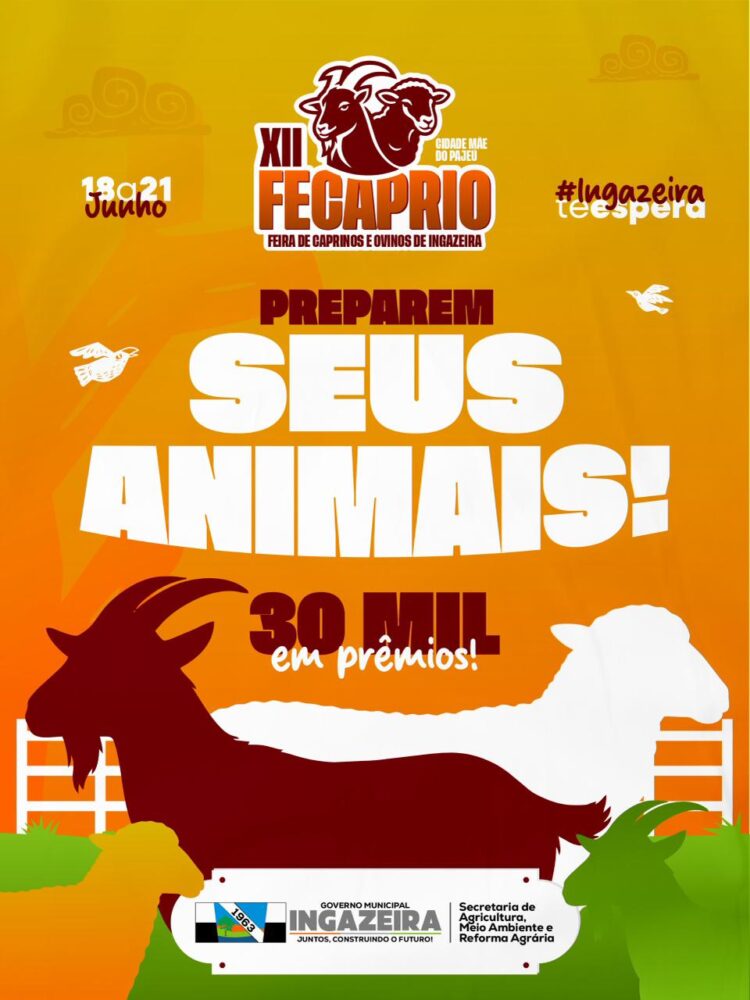 FECAPRIO 2026 promete movimentar Ingazeira com grandes atrações e R$ 30 mil em prêmios