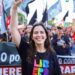 Maria Arraes participa de mobilização pelo fim da escala 6×1 e critica extrema direita
