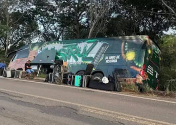 Ônibus da banda Mastruz com Leite sofre acidente no Maranhão