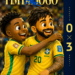 Brasil vence a Escócia por 3×0