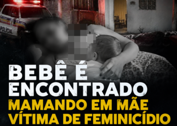 Bebê é encontrado mamando em mãe vítima de feminicídio