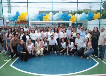 Prefeitura de Afogados inaugurou quadra esportiva na Escola Ana Melo