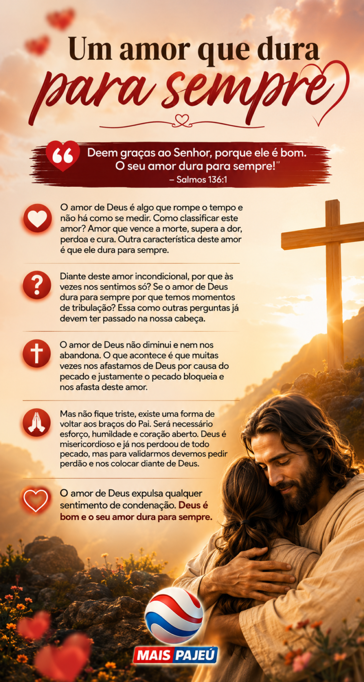 Palavra do Dia: Um amor que dura para sempre
