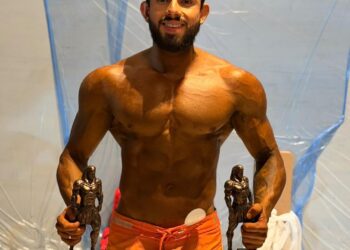 Afogadense Matheus Filipe se destaca no Musclecontest em Caruaru