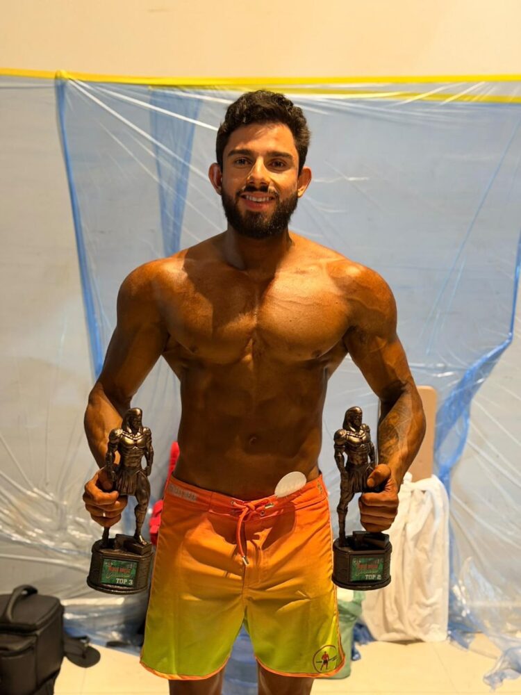 Afogadense Matheus Filipe se destaca no Musclecontest em Caruaru