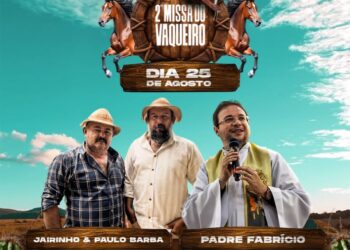 Padre Fabrício é atração na 2ª Missa do Vaqueiro de Brejinho