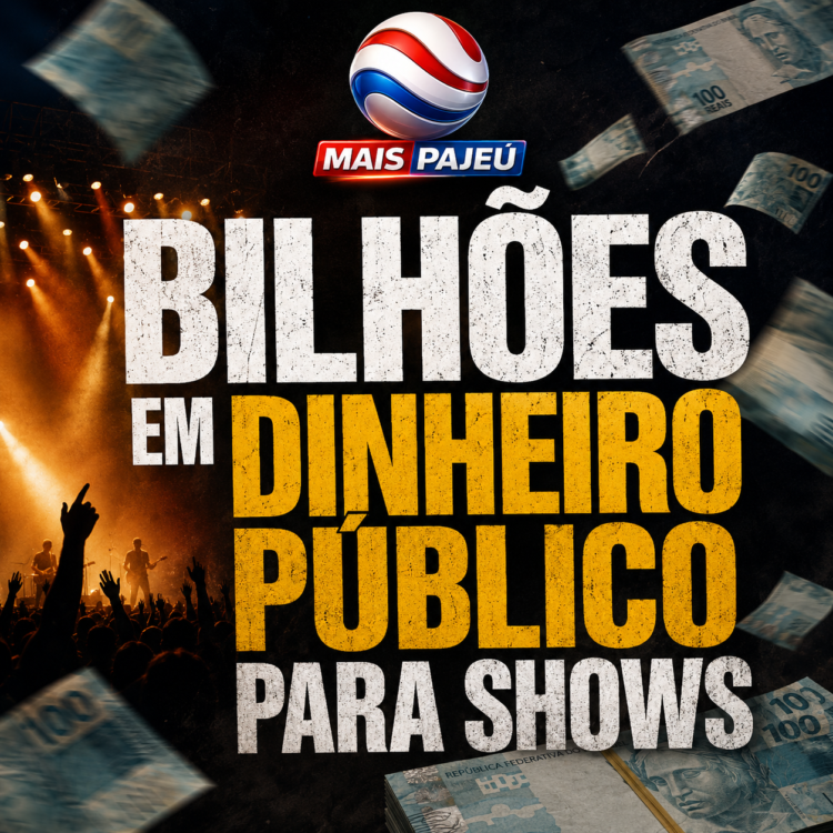 Bilhões em dinheiro público para shows