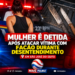 Mulher é detida após atacar vítima com facão durante desentendimento em São José do Egito