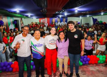 Em grande ato, vereadora Milena Araújo inaugura comitê de apoio a Maria Arraes e Guilherme Uchoa Jr. em Abreu e Lima