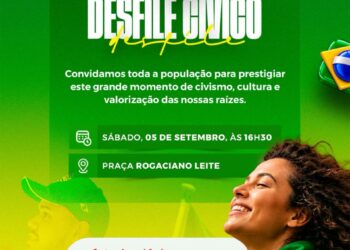 Desfile Cívico em homenagem à Independência do Brasil acontece neste sábado (5) em Itapetim