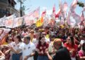 Sandrinho realizou caminhada com Maria Arraes em Afogados