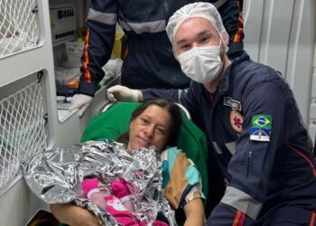 SAMU de Brejinho realiza mais um parto dentro da unidade móvel