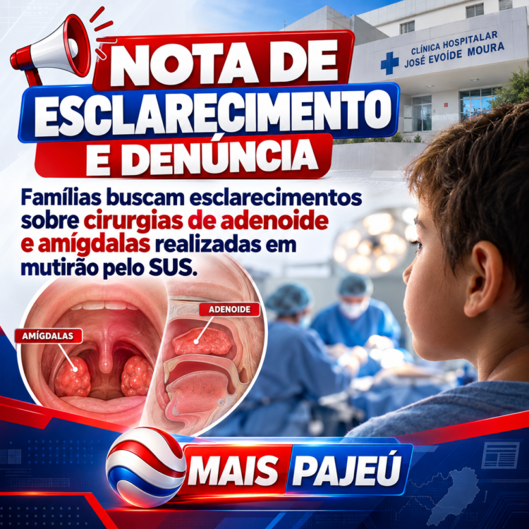 NOTA DE ESCLARECIMENTO E DENÚNCIA
