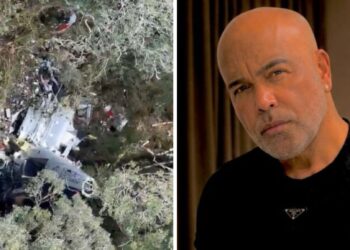 Imagens mostram destroços de helicóptero que levava cantor Rick; cinco pessoas morreram em SC