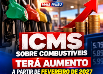 ICMS sobre combustíveis terá aumento a partir de fevereiro de 2027