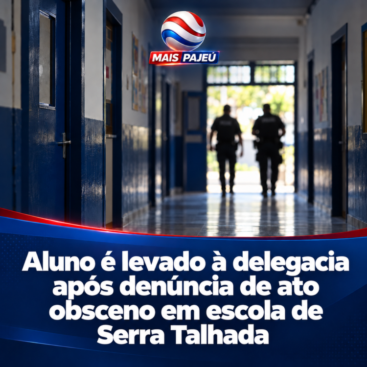 Estudante é levado à delegacia após mostrar as nádegas a duas alunas em Serra Talhada