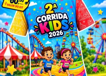 2ª Corrida Kids 2026 será realizada no Dia das Crianças, em Afogados da Ingazeira