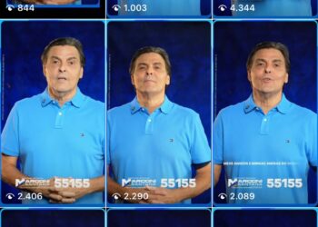 Na reta final, Marconi Santana aposta em vídeos personalizados e provoca mobilização nas redes sociais