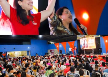 Maria Arraes e Aline Mariano comandam grande reunião com apoiadores em Jaboatão