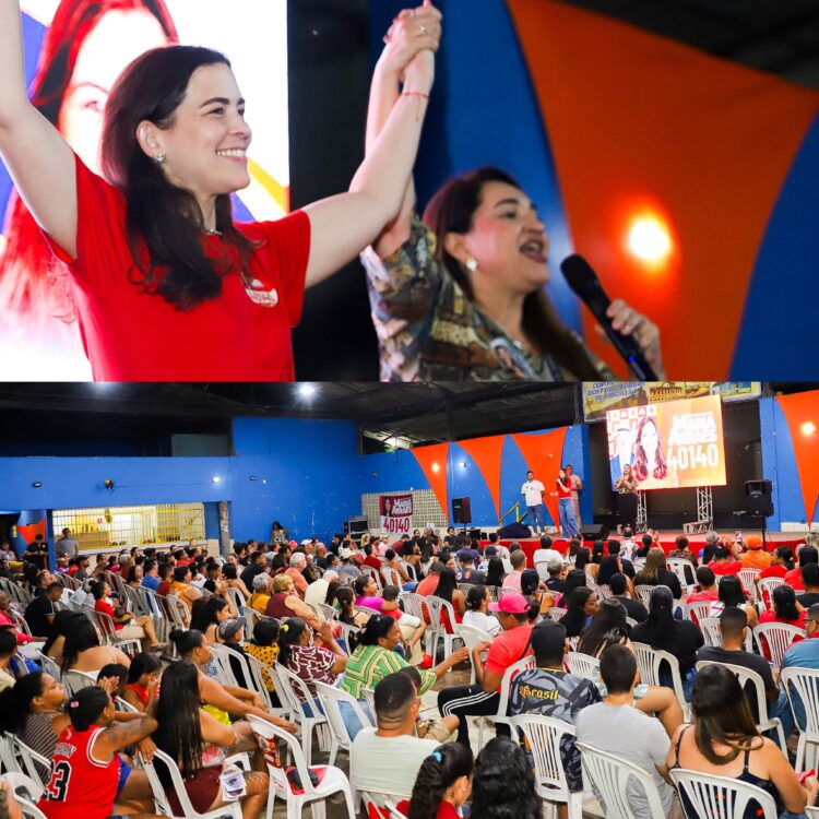 Maria Arraes e Aline Mariano comandam grande reunião com apoiadores em Jaboatão