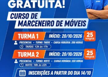 Abertas inscrições para curso de marcenaria em Afogados