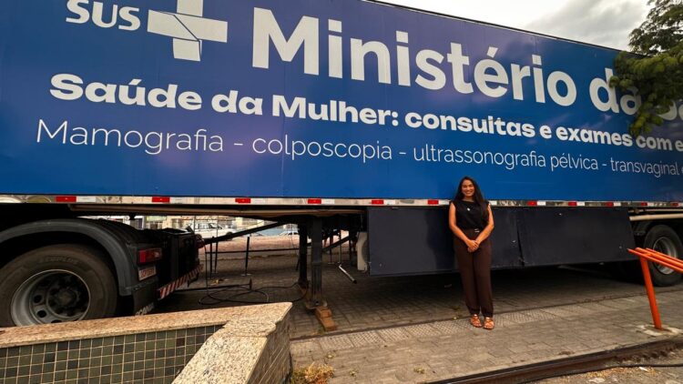 Carreta da Saúde da Mulher chega a Arcoverde com oferta de mamografias e ultrassonografias
