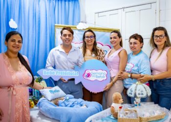 Visita ao Bebê Prefeito marca mais uma ação da Semana do Bebê em Itapetim