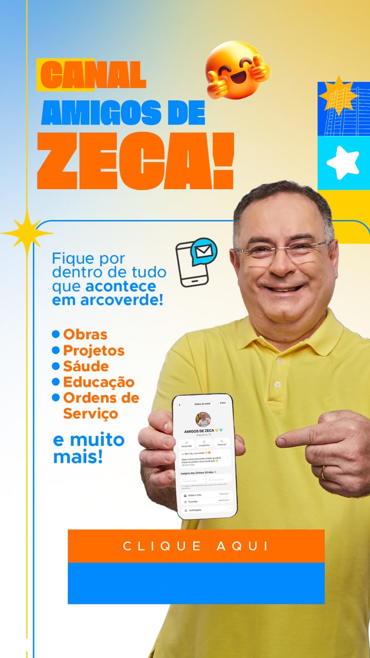 Zeca Cavalcanti cria canal no WhatsApp para ampliar comunicação com a população
