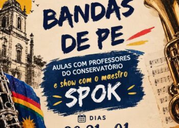 Arcoverde recebe projeto Bandas de PE com formação musical e oficina especial do maestro Spok