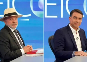 Lula e Flávio Bolsonaro se enfrentam pela 1ª vez no debate da Band neste domingo