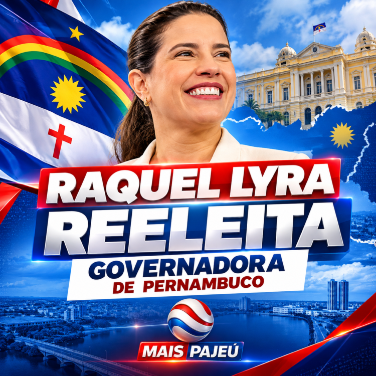 Raquel Lyra é reeleita governadora em Pernambuco no primeiro turno